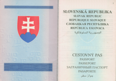 cestovný pas SR